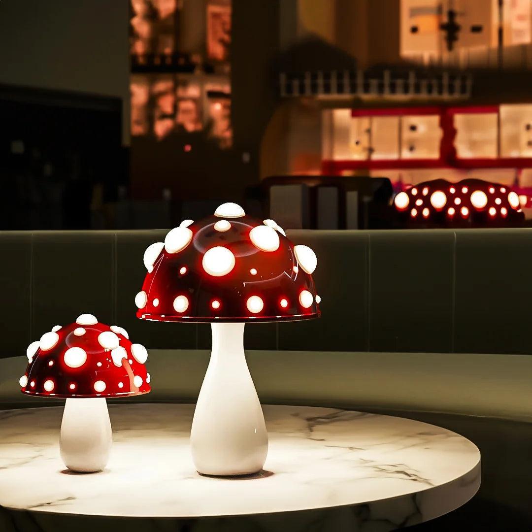 Popular Bedside Design Mushroom Table Lamp