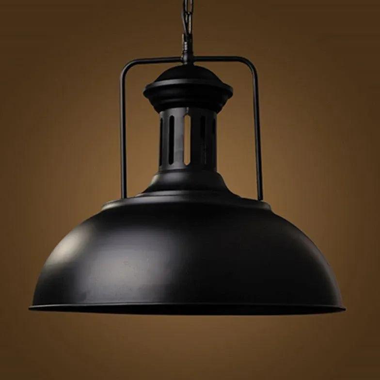 Metal Arch Industrial Living Room Pendant Light - Clowas