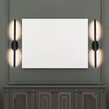 Metal Black Led Bathroom Mirror Lights - Clowas