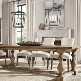 Birdcage Candle Vintage Style Pendant Light