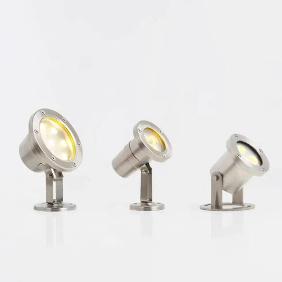 Metal Glass Underwater Waterproof Spotlight - Clowas