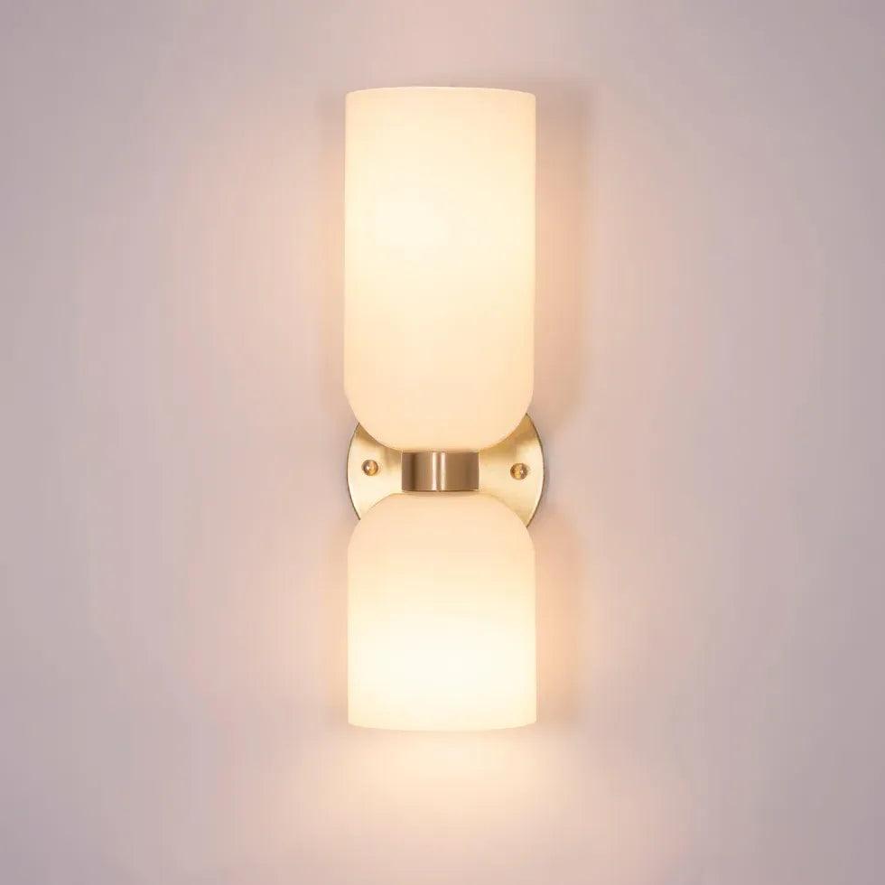 Double Head Glass Up and Down Lights - Clowas