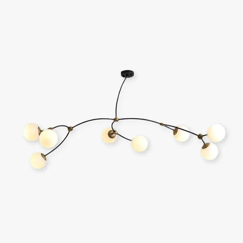 minimalist branch modern black chandelier - Clowas