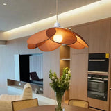 Petal-Shaped Fabric Vintage Kitchen Pendant Light - Clowas