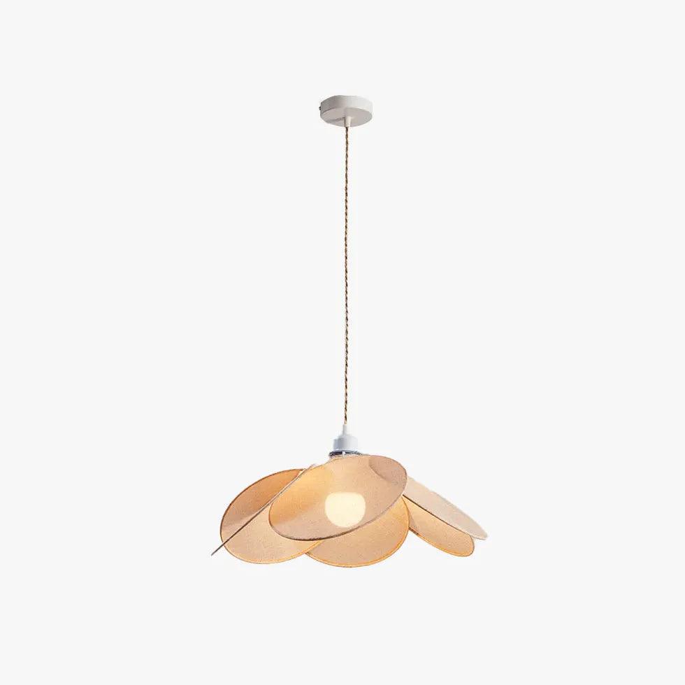Petal-Shaped Fabric Vintage Kitchen Pendant Light - Clowas
