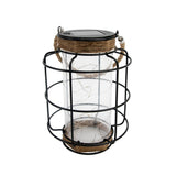 Outdoor Solar Iron Lantern Light for Patio