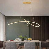 Minimalist Irregular Curved Modern Pendant Light - Clowas