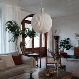 Creative Origami Pineapple Pendant Light In White