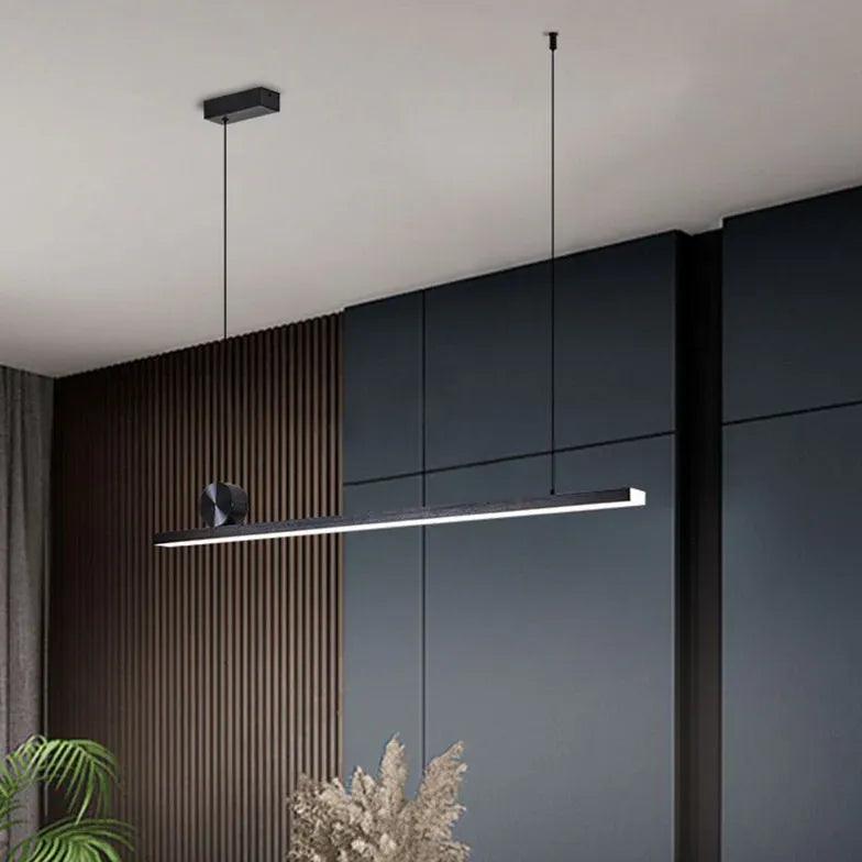 Minimally Linear Dining Room Pendant Light - Clowas