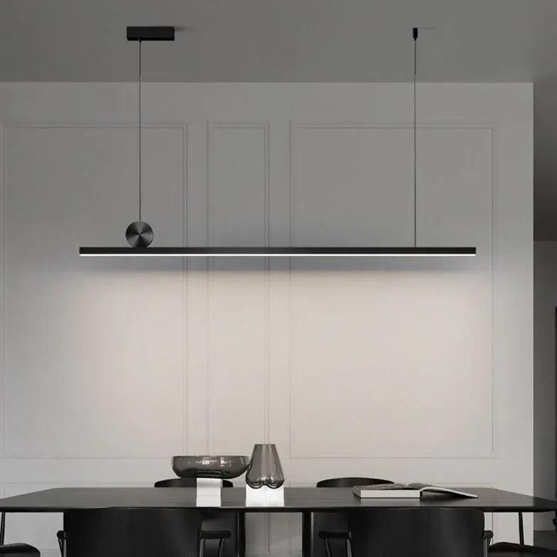 Minimally Linear Dining Room Pendant Light - Clowas