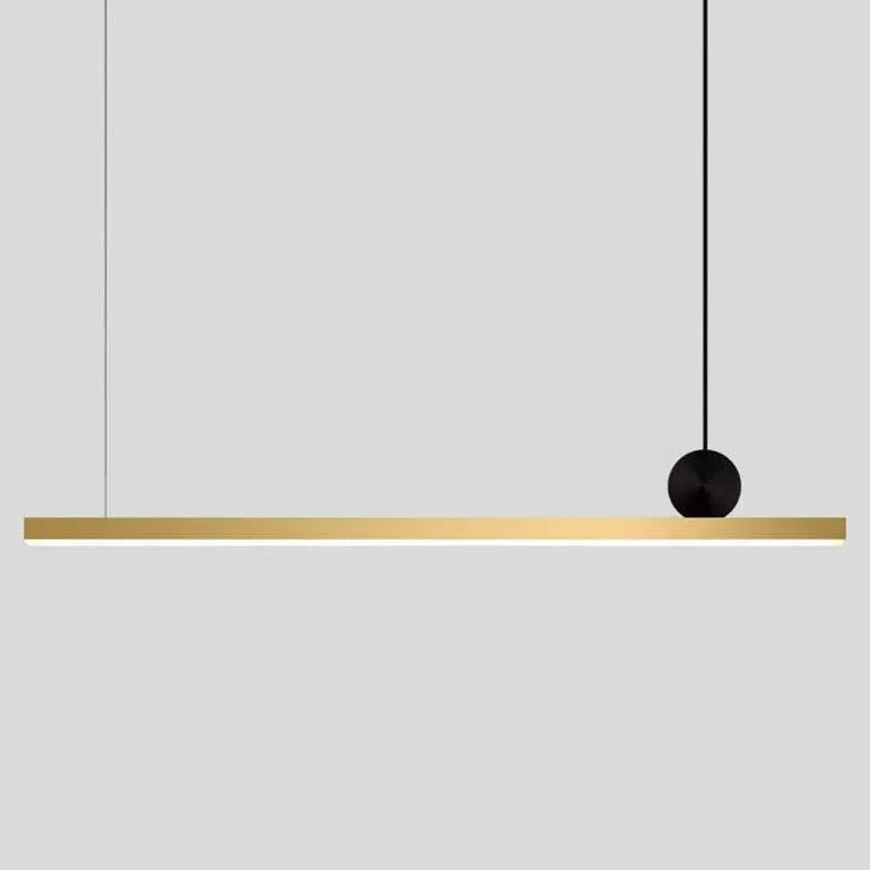 Minimally Linear Dining Room Pendant Light - Clowas