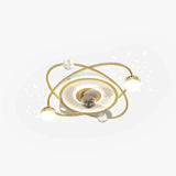 Planetary Orbits Modern Ceiling Fan With Light - Clowas