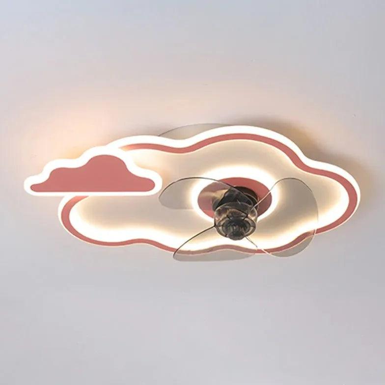 Fantasy Invisible Fan LED Ceiling Fan With Light - Clowas