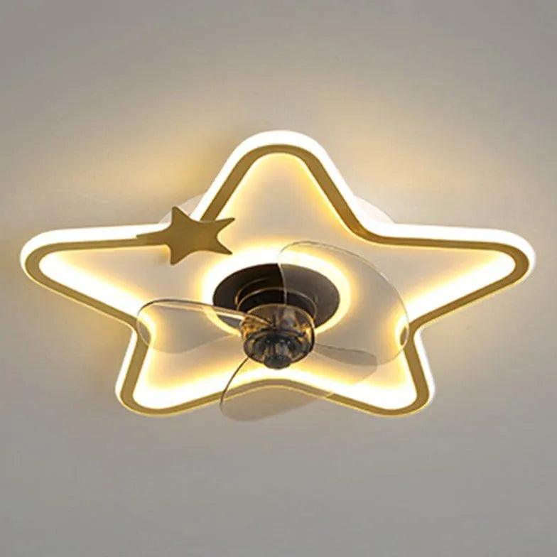 Fantasy Invisible Fan LED Ceiling Fan With Light - Clowas