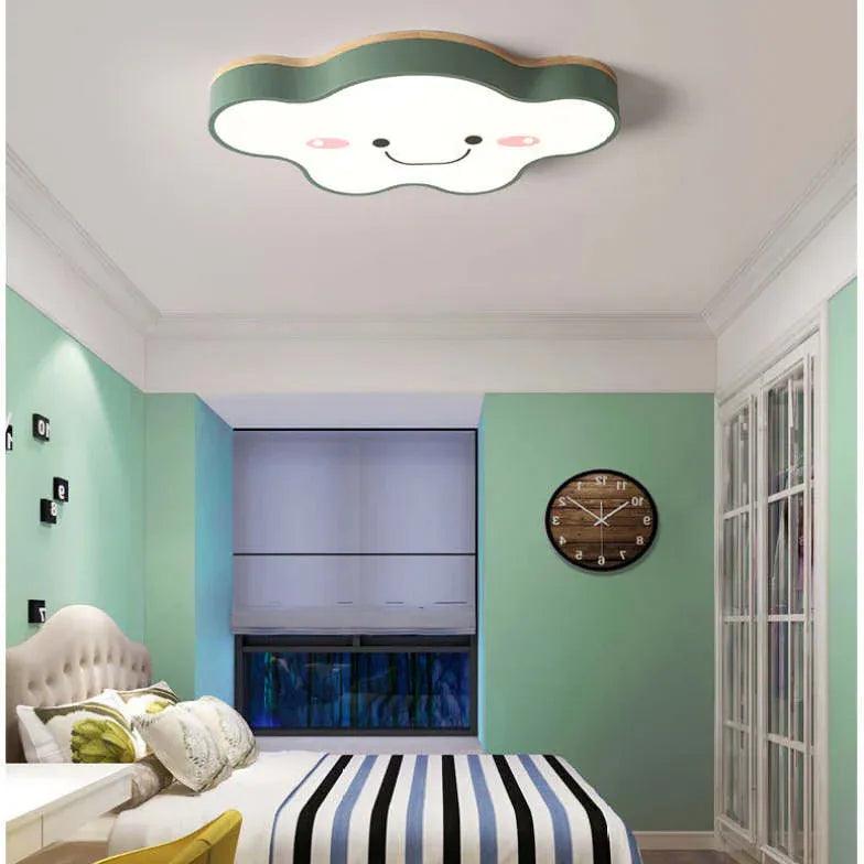 Cute Clouds Bedroom LED Flush Ceiling Lights - Clowas