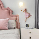 Girl Shaped Children's Bedroom Wall Lights - Clowas