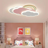 Rainbow Cloud Bedroom LED Flush Ceiling Lights - Clowas