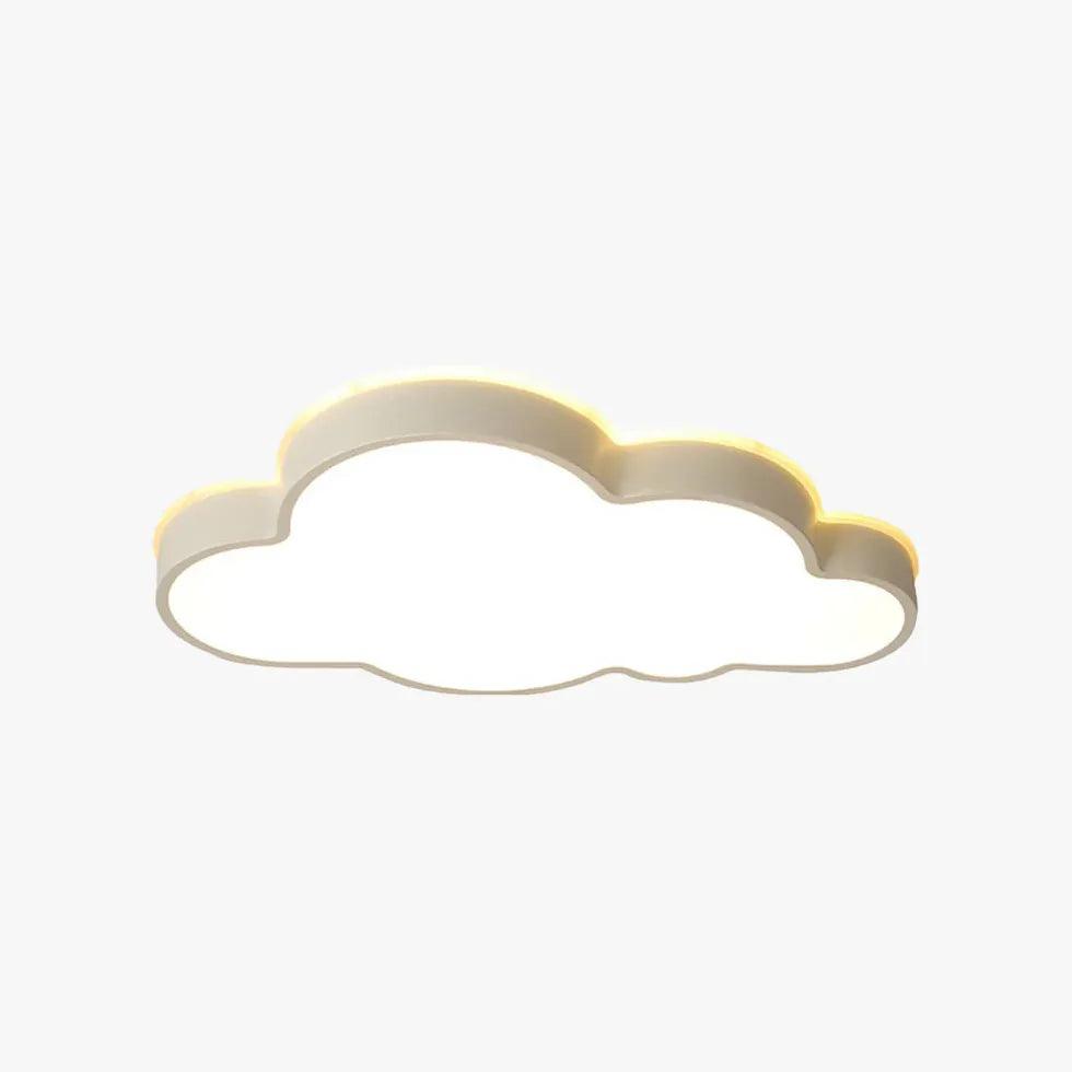 Plane Clouds LED White Flush Ceiling Lights - Clowas