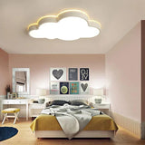 Plane Clouds LED White Flush Ceiling Lights - Clowas