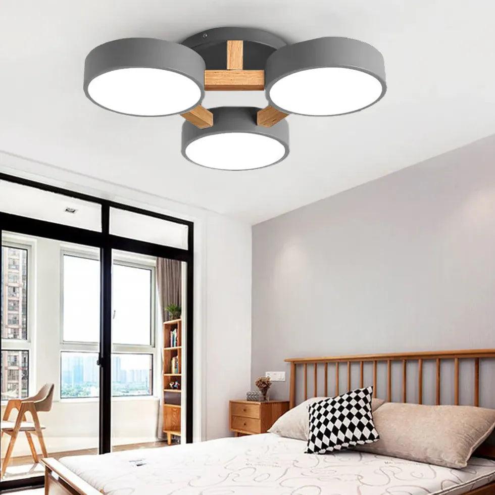 Three-Disc for Living Room Ceiling Light - Clowas