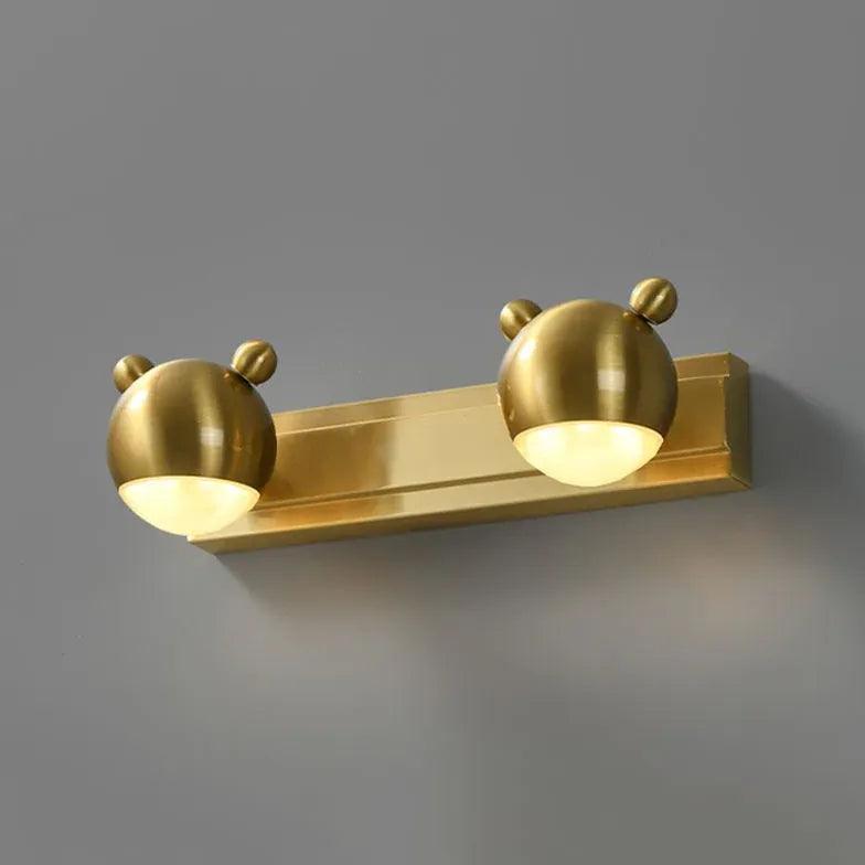 Modern Bear Mirror Front Bathroom Wall Lights - Clowas