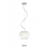 Round Grapes Glass White Pendant Light - Clowas