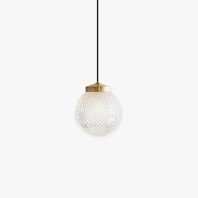 Translucent Diamond Glass Gold Pendant Light - Clowas