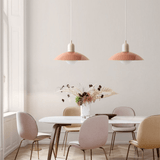 Nordic Minimalist Eye Care White Pendant Light
