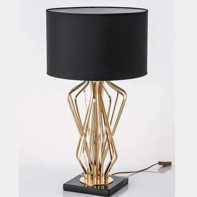 Modern Design Table Lamp with Circular Shade - Clowas