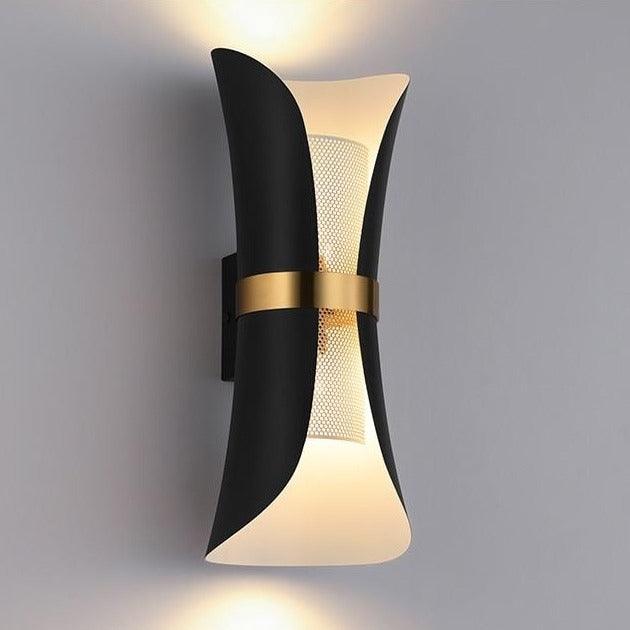 Nordic Hourglass Double Bedroom Wall Light Sconces