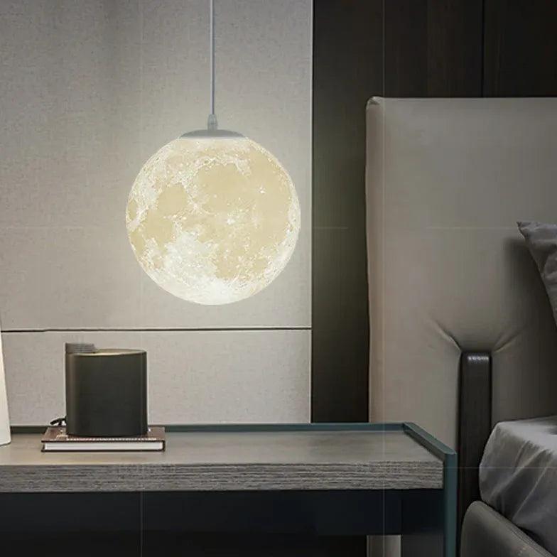 Moon Texture Modern Pendant Light - Clowas