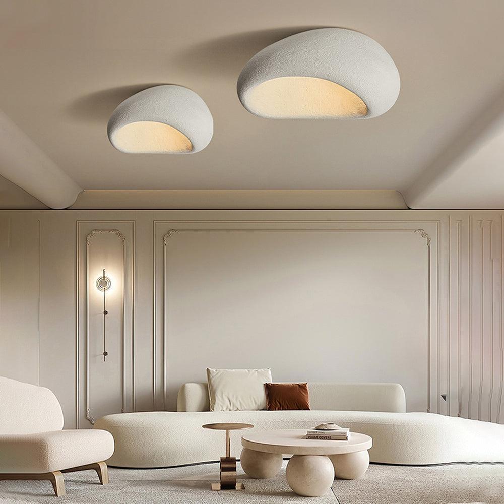 Wabi-Sabi White Ceiling Lights LED for Living roomm