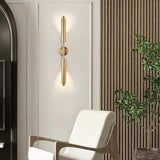Modern Led Gold Up and Down Lights - Clowas