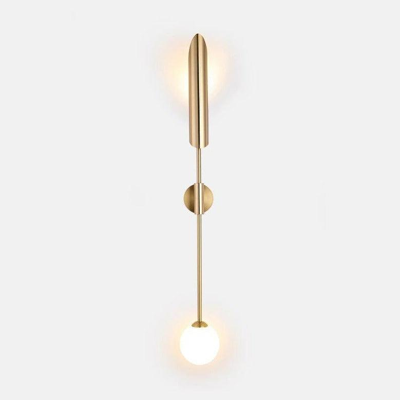 Luxury Gold Linear Up and Down Lights Indoor