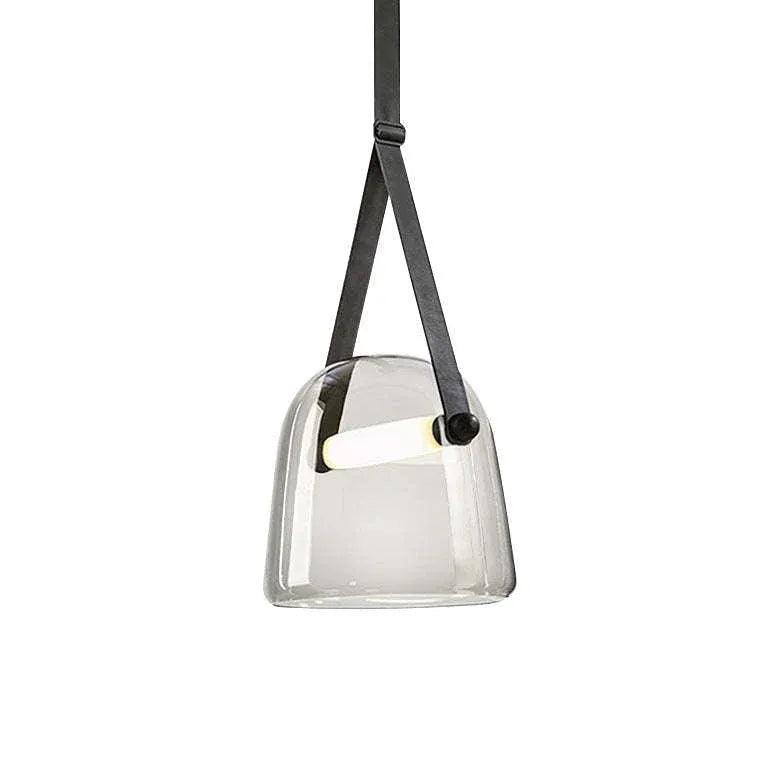 Gray Cup Glass Industrial Pendant Light - Clowas