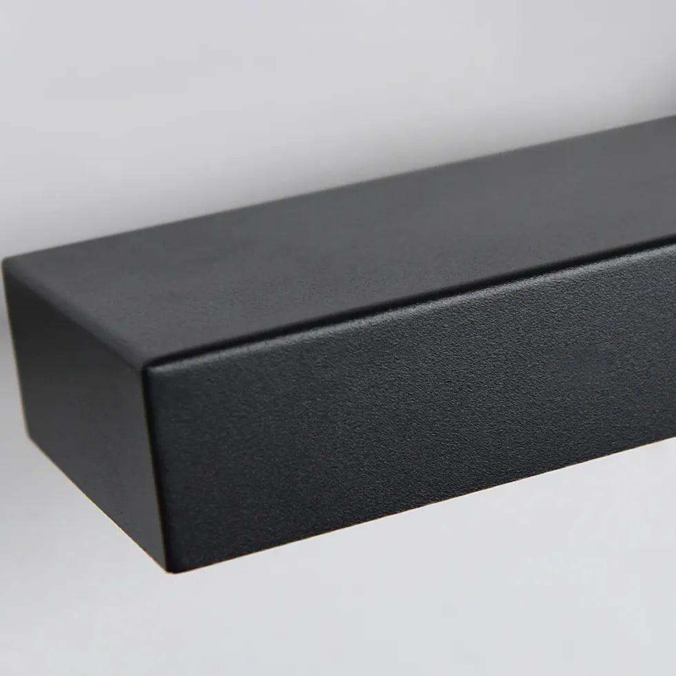 modern outdoor wall lights with sensor black - Clowas