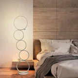 Multilayered Ring Artistic Floor Lamp - Clowas