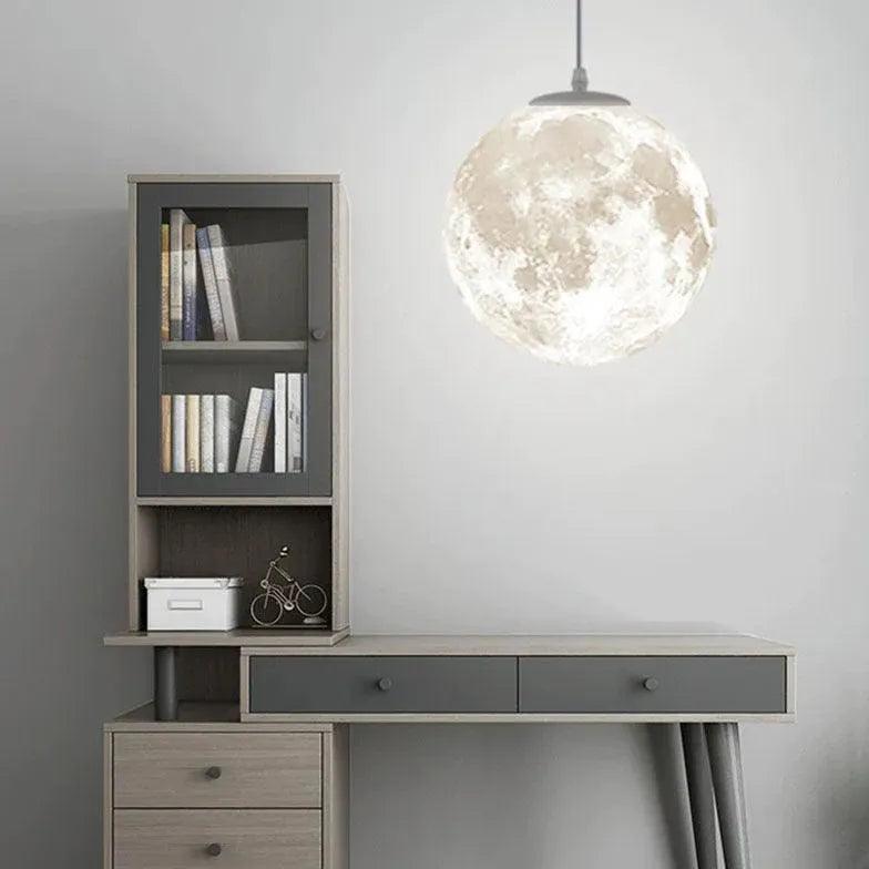 Moon Texture Modern Pendant Light - Clowas