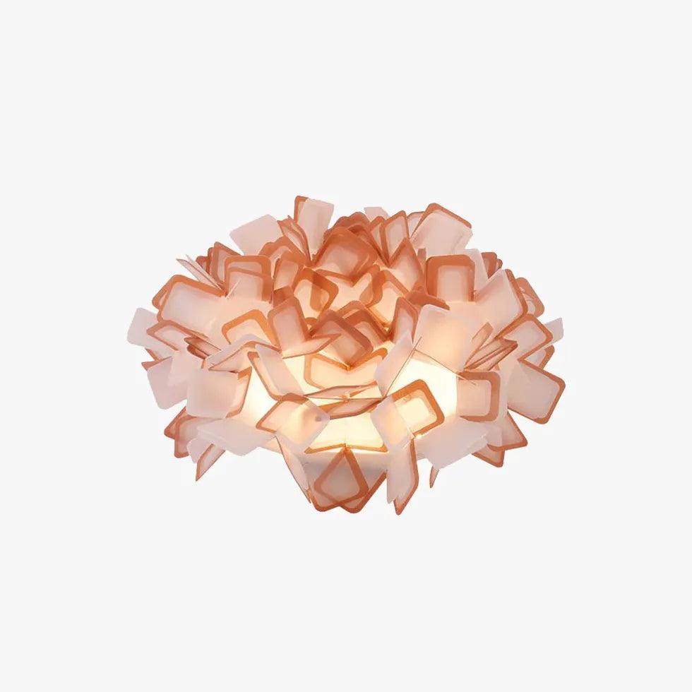 Interlocking Two-Tone Acrylic Artistic Ceiling Light - Clowas