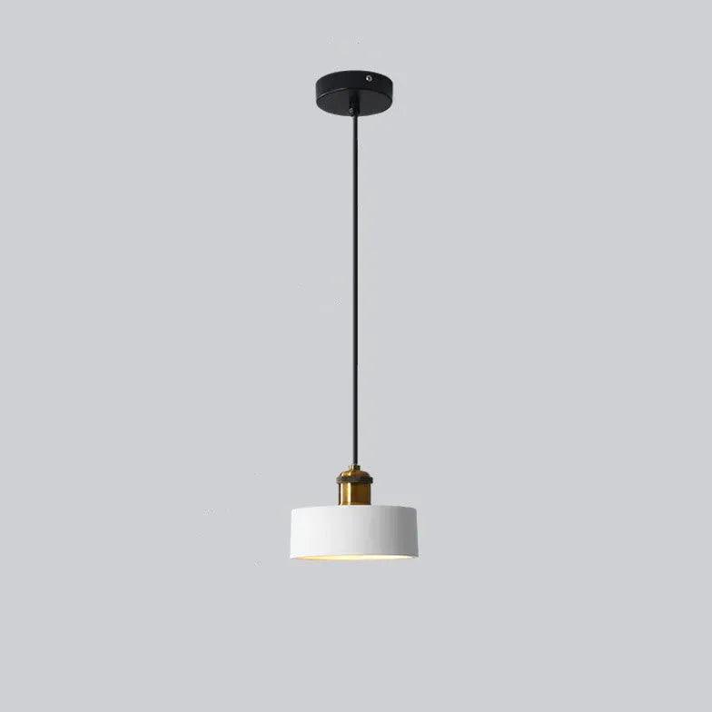Black Round Cake Dining Room Pendant Light - Clowas