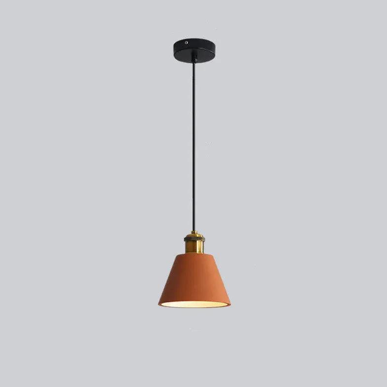 Black Round Cake Dining Room Pendant Light - Clowas