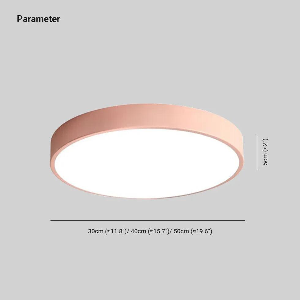 Blue Bedroom Modern Flush Ceiling Lights - Clowas