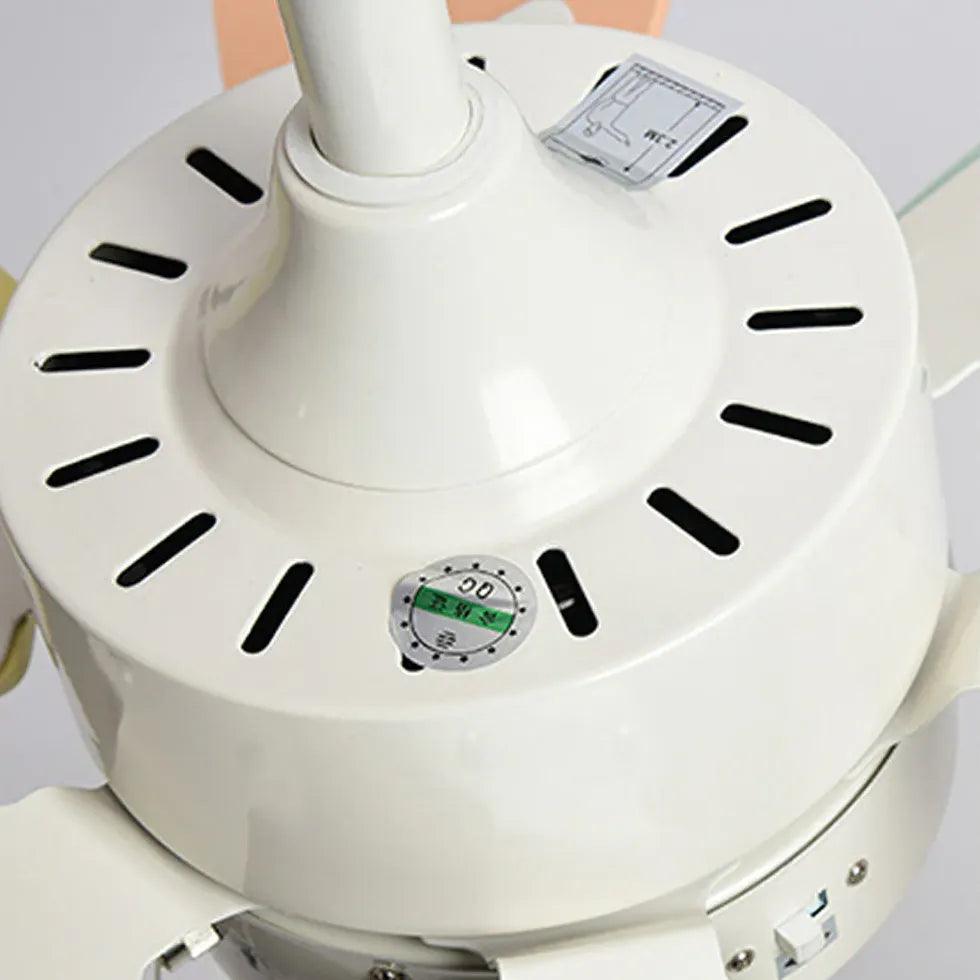 Six Leaves For Living Room Ceiling Fan With Light - Clowas