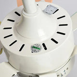 Six Leaves For Living Room Ceiling Fan With Light - Clowas