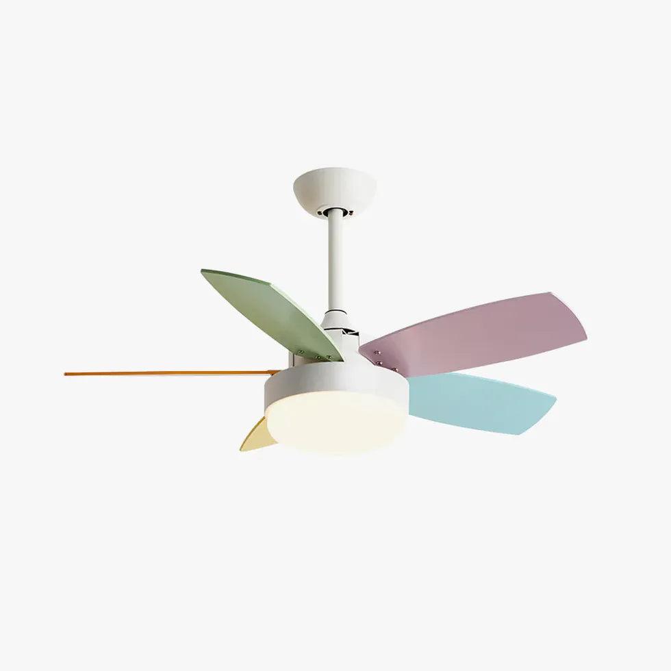 Integrated Lighting Modern Ceiling Fan With Light - Clowas