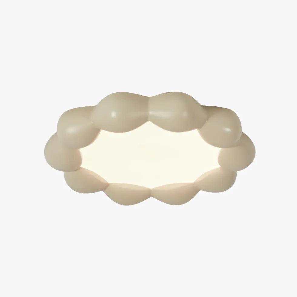 Round Wreath Shape LED Bedroom Ceiling Light - Clowas