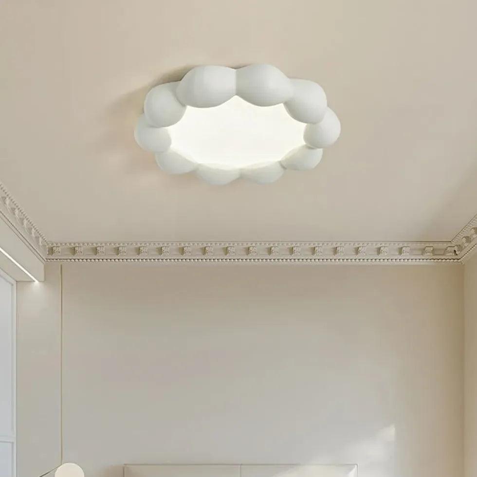 Round Wreath Shape LED Bedroom Ceiling Light - Clowas