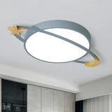 Flat Stars Bedroom LED Flush Ceiling Lights - Clowas