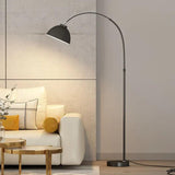 Arc Half-Dome Minimalist Plug-In Floor Lamp - Clowas