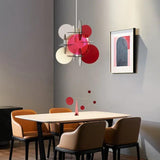 Circular Abstract Dining Room Pendant Light - Clowas